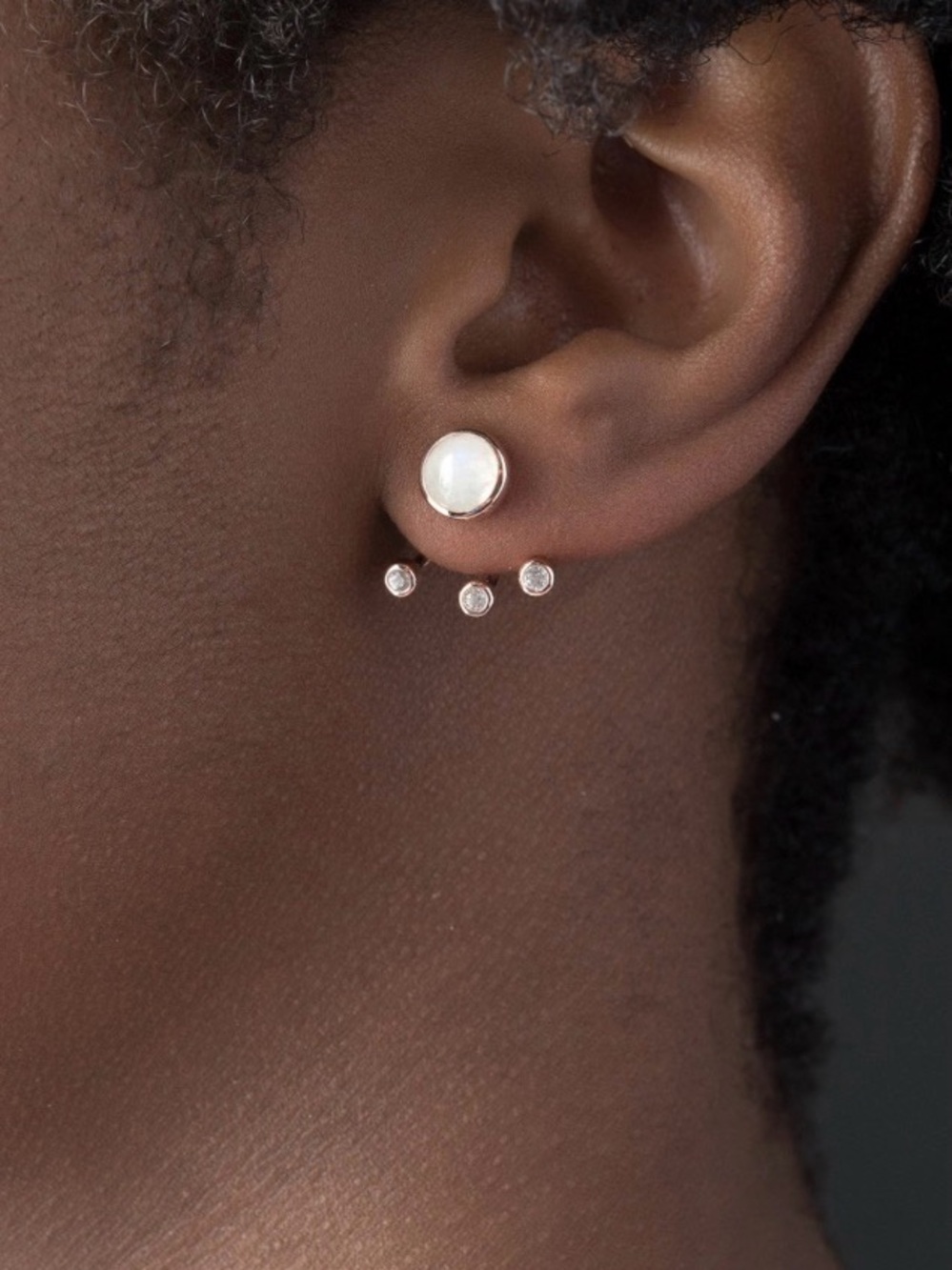 Pamela love moonstone earrings